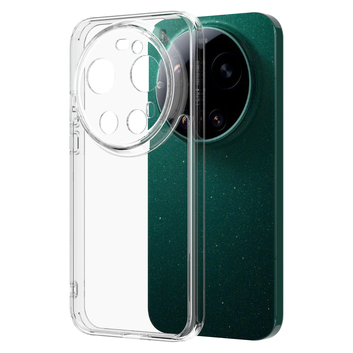 For Xiaomi 17 Ultra 5G Clear Phone Case TPU+Acrylic Shockproof Phone Back Cover