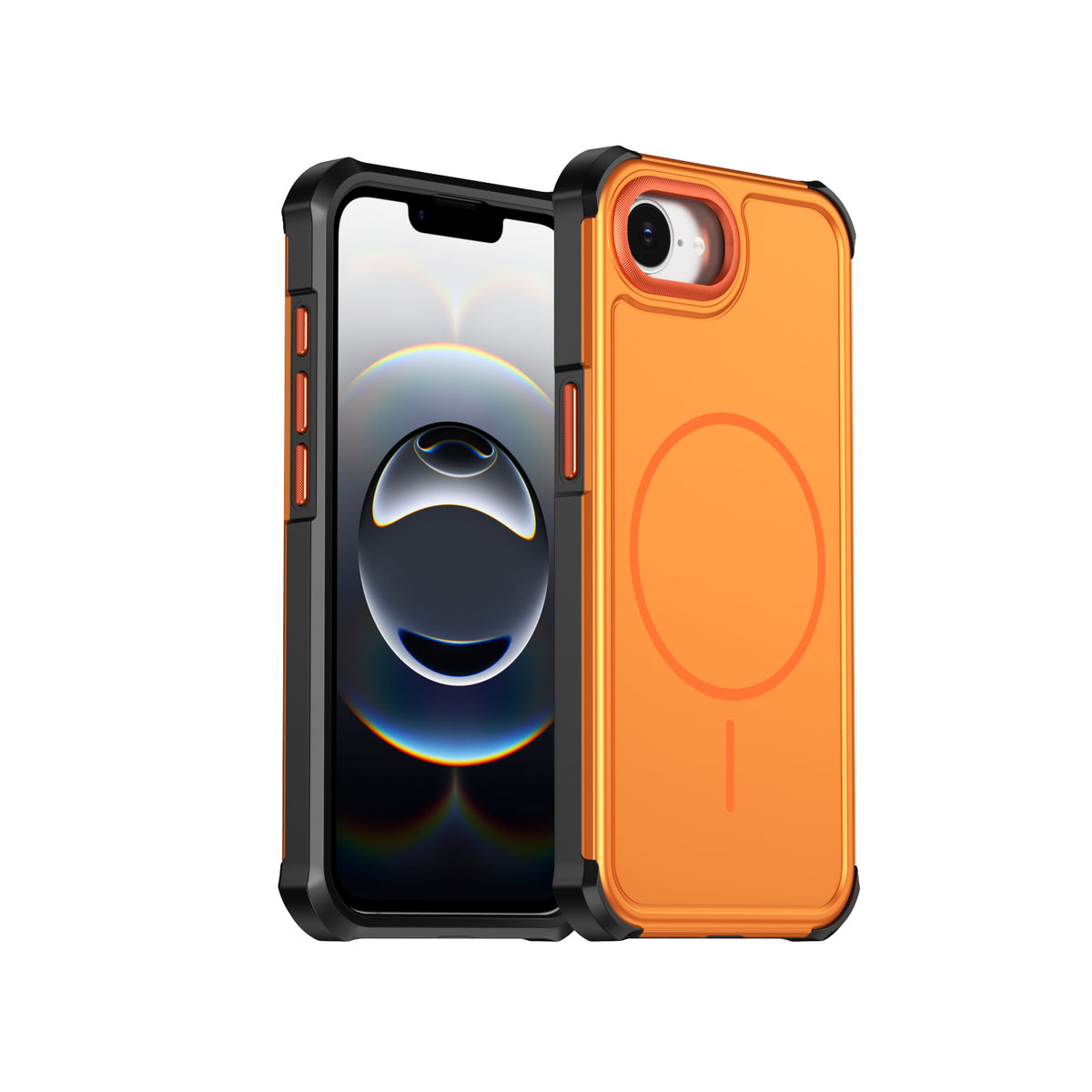 For iPhone 16th / iPhone 17th Magnetic Case Shockproof TPU PC Protective Cover