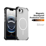 For iPhone 16th / iPhone 17th Magnetic Case Shockproof TPU PC Protective Cover