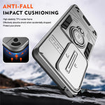 Slide Camshield Case for Xiaomi Poco C85x 5G / Redmi A7 Pro 4G (171.56mm) / Redmi A7 Pro 5G Kickstand PC + TPU Phone Cover