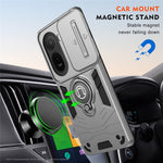 Slide Camshield Case for Xiaomi Poco C85x 5G / Redmi A7 Pro 4G (171.56mm) / Redmi A7 Pro 5G Kickstand PC + TPU Phone Cover