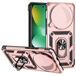 For Xiaomi Redmi Note 15 4G (Global) Case PC + TPU Phone Cover with Lens Protection Kickstand