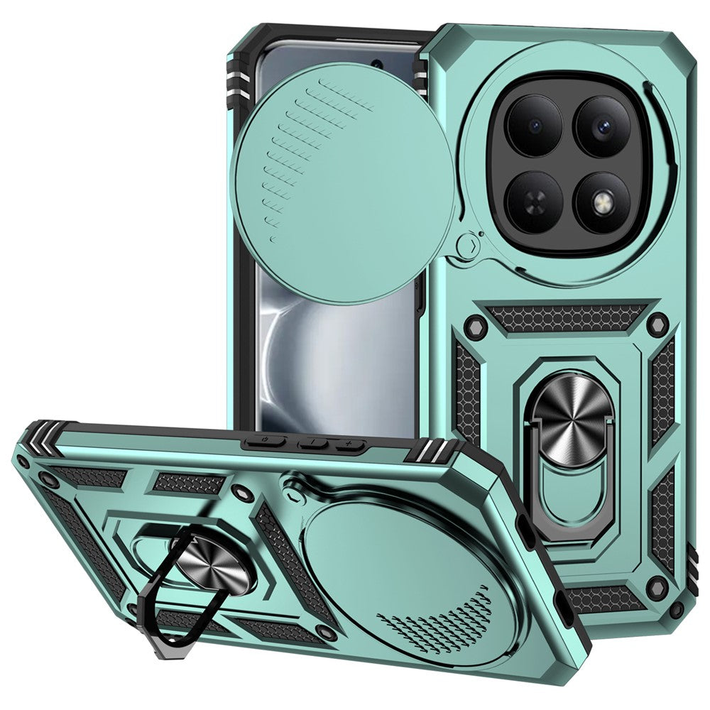 For Xiaomi Redmi Note 15 Pro 5G (Global) Case PC + TPU Phone Cover with Lens Protection Kickstand