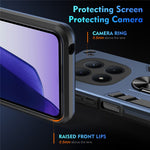 For Xiaomi Redmi Note 15 Pro 4G (Global) Case PC + TPU Drop Defend Phone Cover with Ring Kickstand
