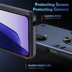 Case For Xiaomi Poco X8 Pro Max 5G  /  Redmi Turbo 5 Max 5G PC + TPU Drop Defend Phone Cover with Ring Kickstand