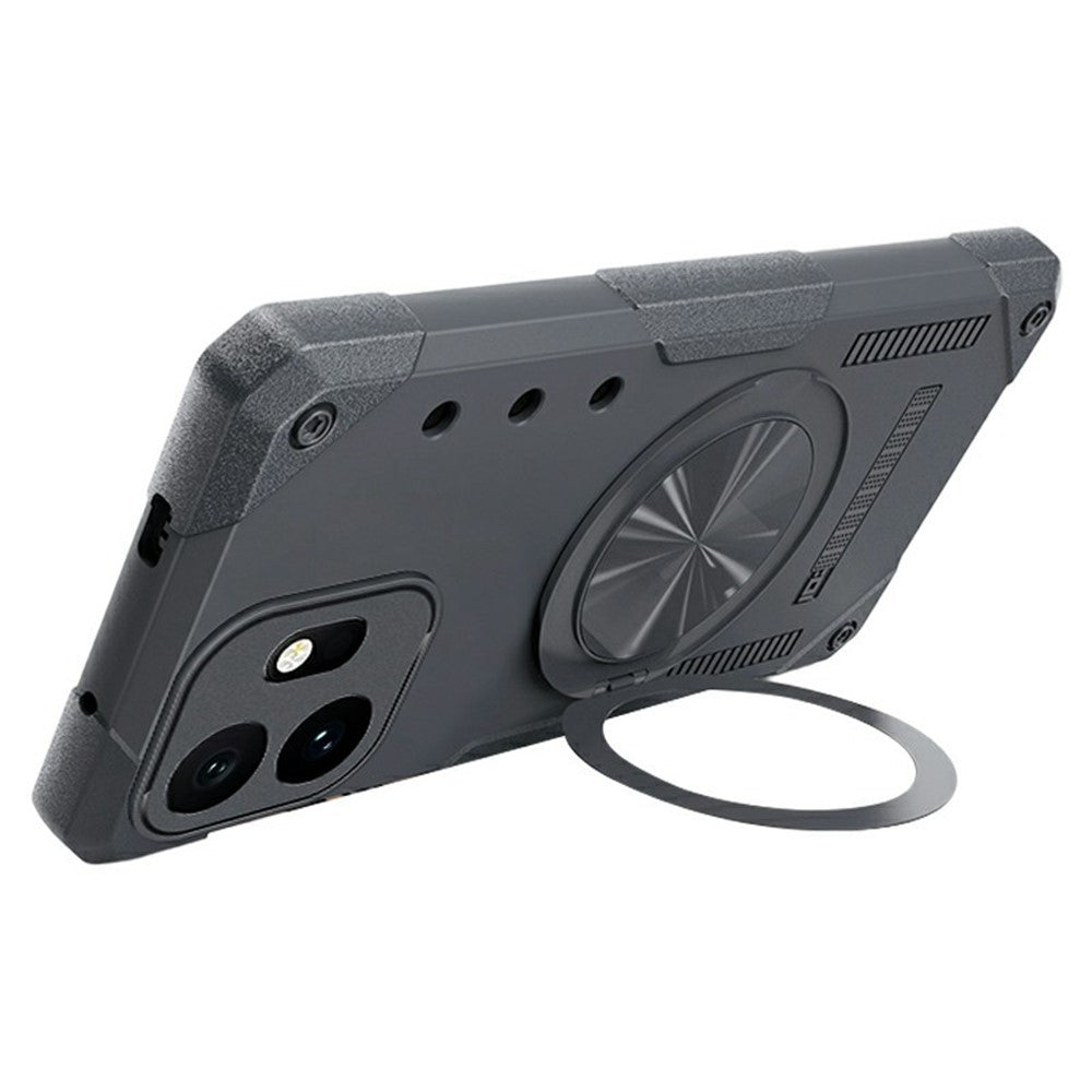 OnePlus 15T 5G Magnetiskt Skal 360° Roterande Ring Stativ TPU mobilskal