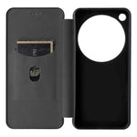 For Oppo Find X9 Ultra 5G Case Carbon Fiber Texture Drop-Proof PU Leather Phone Cover