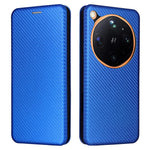 For Oppo Find X9 Ultra 5G Case Carbon Fiber Texture Drop-Proof PU Leather Phone Cover