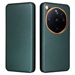 For Oppo Find X9 Ultra 5G Case Carbon Fiber Texture Drop-Proof PU Leather Phone Cover