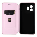 For OnePlus 15T 5G Case Carbon Fiber Texture Drop-Proof PU Leather Phone Cover