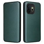 For OnePlus 15T 5G Case Carbon Fiber Texture Drop-Proof PU Leather Phone Cover
