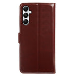 For Samsung Galaxy A05s 4G Wallet Case Crazy Horse Texture Leather Flip Phone Cover with Magnetic Closure