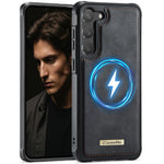 CaseMe til Samsung Galaxy S23 C69-serien Magnetisk Cover Læderbelagt TPU Telefoncover