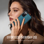 CaseMe For Samsung Galaxy S20 FE C69 Series Magnetic Case Leather Coated TPU Phone Cover