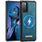 CaseMe For Samsung Galaxy S20 4G / Galaxy S20 5G C69 Series Magnetic Case Leather Coated TPU Phone Cover