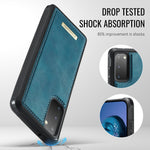 CaseMe For Samsung Galaxy S20 4G / Galaxy S20 5G C69 Series Magnetic Case Leather Coated TPU Phone Cover