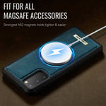 CaseMe For Samsung Galaxy S20 4G / Galaxy S20 5G C69 Series Magnetic Case Leather Coated TPU Phone Cover