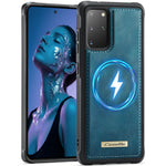 CaseMe For Samsung Galaxy S20 Plus 4G / Galaxy S20 Plus 5G C69 Series Magnetic Case Leather Coated TPU Phone Cover