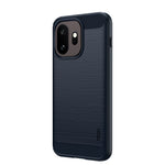 Mofi För OnePlus 15T 5G Bakstycke Borstad Textur Kolfiber Mjukt TPU-skal