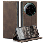 CaseMe For Xiaomi 17 Ultra 5G Wallet Case 013 Series PU Leather Phone Cover Stand