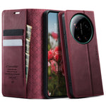 CaseMe For Xiaomi 17 Ultra 5G Case 033 Series RFID Blocking Wallet Stand Calf Texture Leather Phone Cover