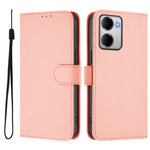 For Xiaomi Redmi 15a 5G Case Solid Color Wallet Leather Phone Cover with Strap