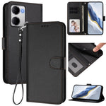 For Xiaomi Redmi 15a 5G Leather Case Wallet Stand Phone Cover with Wrist Strap