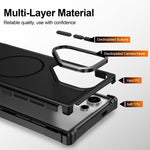 For Samsung Galaxy S22 Ultra 5G / Galaxy S23 Ultra Magnetic Case Shockproof TPU PC Protective Cover