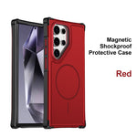 For Samsung Galaxy S22 Ultra 5G / Galaxy S23 Ultra Magnetic Case Shockproof TPU PC Protective Cover