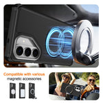 For Samsung Galaxy S23 Magnetic Case Shockproof TPU PC Protective Cover