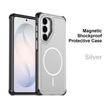 For Samsung Galaxy S23 Magnetic Case Shockproof TPU PC Protective Cover