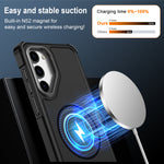 For Samsung Galaxy S23+ Magnetic Case Shockproof TPU PC Protective Cover
