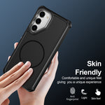 For Samsung Galaxy S23+ Magnetic Case Shockproof TPU PC Protective Cover