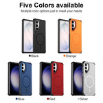 For Samsung Galaxy S23+ Magnetic Case Shockproof TPU PC Protective Cover