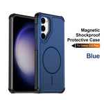 For Samsung Galaxy S23+ Magnetic Case Shockproof TPU PC Protective Cover