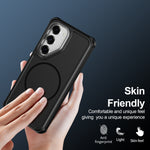 For Samsung Galaxy S24 / Galaxy S25 Magnetic Case Shockproof TPU PC Protective Cover