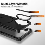 For Samsung Galaxy S24 / Galaxy S25 Magnetic Case Shockproof TPU PC Protective Cover