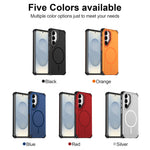 For Samsung Galaxy S24 / Galaxy S25 Magnetic Case Shockproof TPU PC Protective Cover