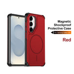 For Samsung Galaxy S24 / Galaxy S25 Magnetic Case Shockproof TPU PC Protective Cover
