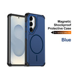 For Samsung Galaxy S24 / Galaxy S25 Magnetic Case Shockproof TPU PC Protective Cover
