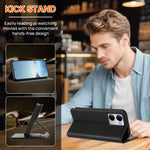 For Xiaomi Redmi 15a 5G Leather Wallet Case Magnetic Closure RFID Blocking Phone Cover