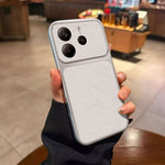 For Xiaomi Redmi Note 14 4G (164.84mm) Case PU Leather Texture Shockproof TPU Protective Phone Cover