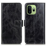 OnePlus 15T 5G Plånboksfodral Lädermobilfodral Crazy Horse Texture