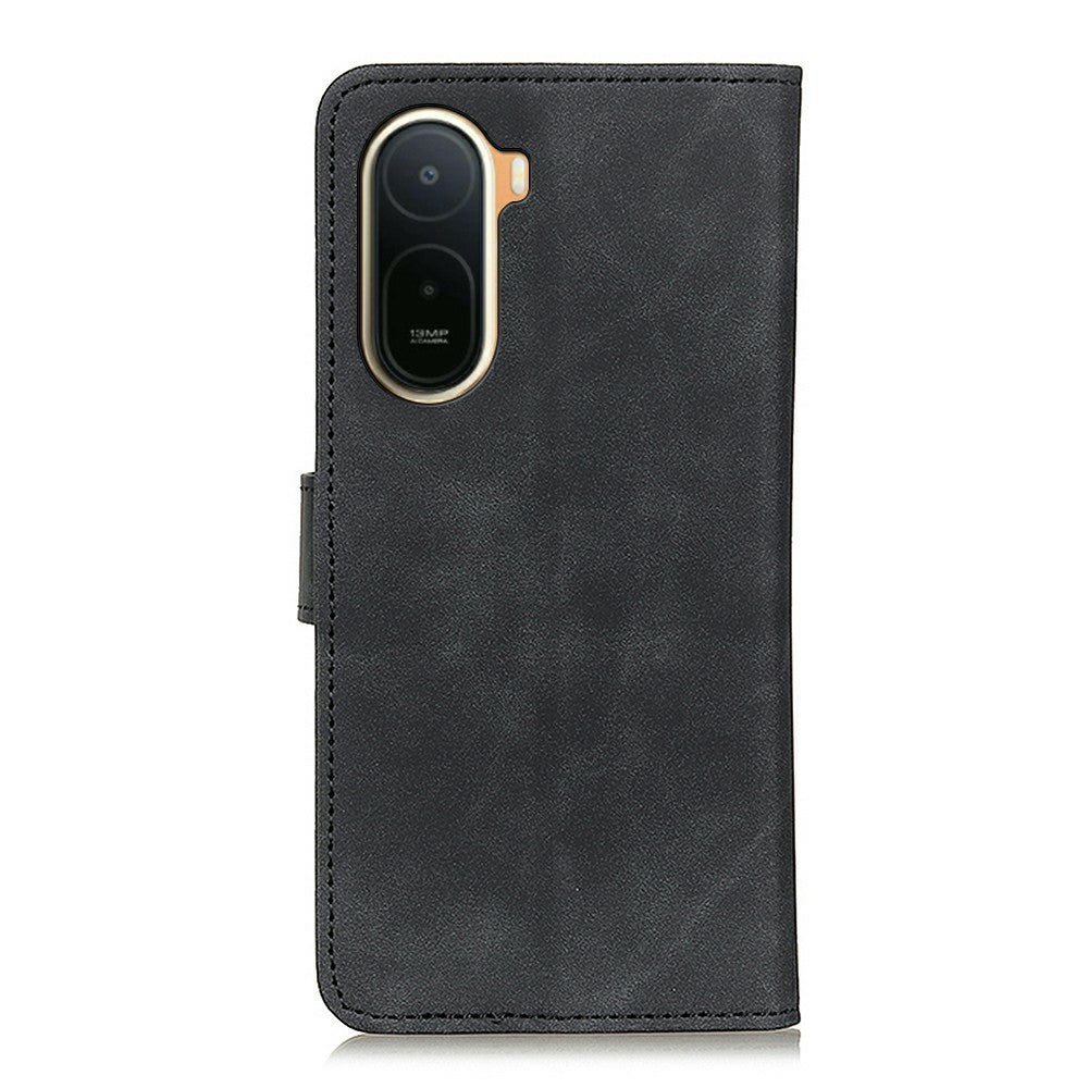 KHAZNEH Case For Xiaomi Poco C85x 5G / Redmi A7 Pro 4G (171.56mm) / Redmi A7 Pro 5G PU Leather Retro Texture Phone Cover