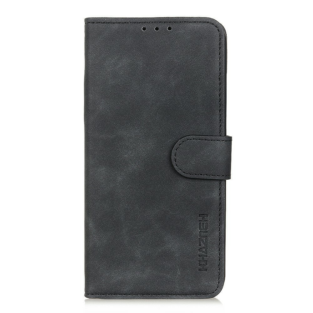 KHAZNEH Case For Xiaomi Poco C85x 5G / Redmi A7 Pro 4G (171.56mm) / Redmi A7 Pro 5G PU Leather Retro Texture Phone Cover