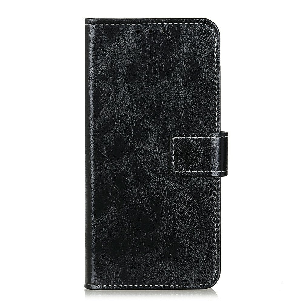 Case For Xiaomi Poco C85x 5G / Redmi A7 Pro 4G (171.56mm) / Redmi A7 Pro 5G Wallet Leather Phone Cover Crazy Horse Texture