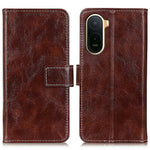 Case For Xiaomi Poco C85x 5G / Redmi A7 Pro 4G (171.56mm) / Redmi A7 Pro 5G Wallet Leather Phone Cover Crazy Horse Texture