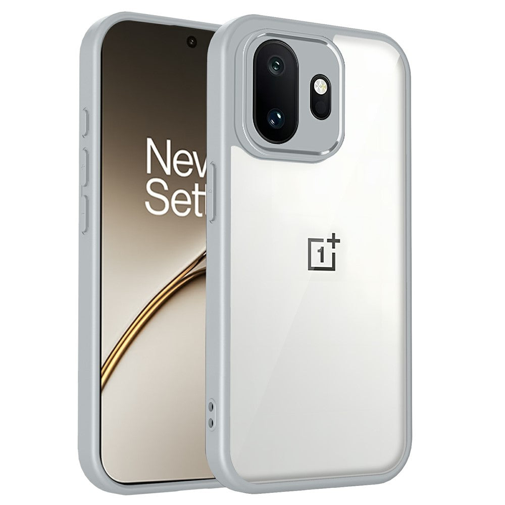 OnePlus 15T 5G-skal, matt hud, pekskärm, klar PC + TPU, stötsäkert bakstycke