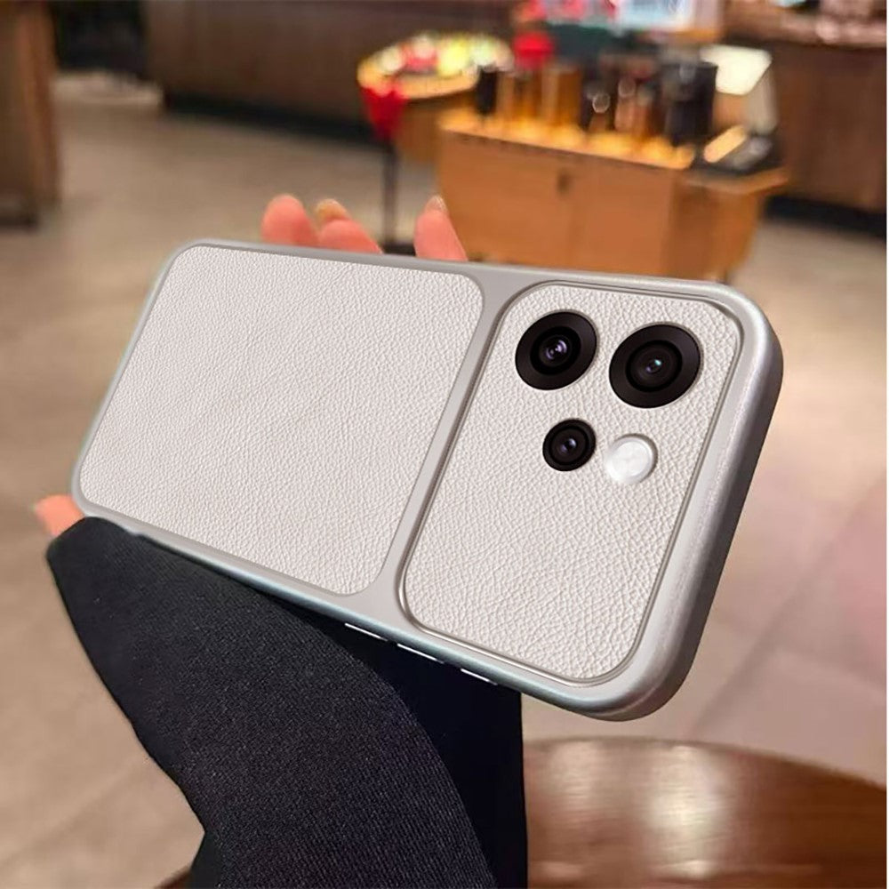 Case For Oppo Reno15 Pro Max 5G (Global)  /  Reno15 Pro 5G (China) PU Leather Texture Shockproof TPU Protective Phone Cover