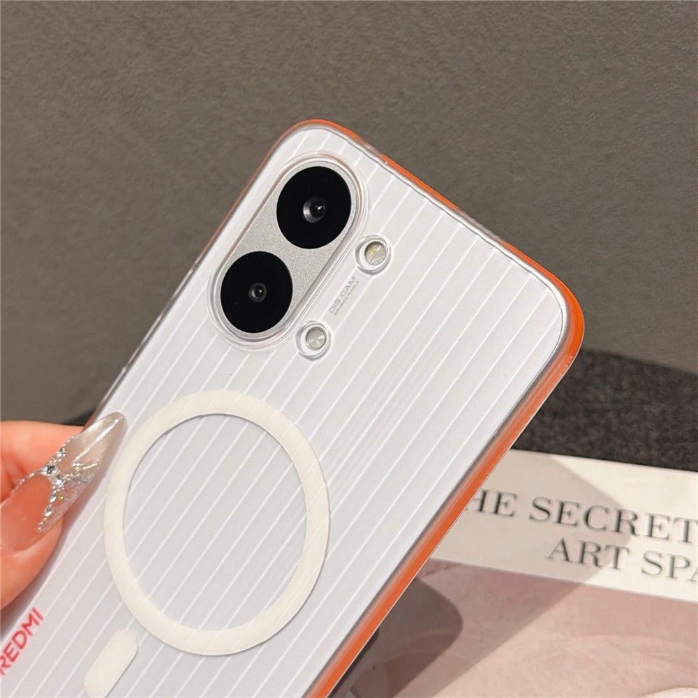 For Xiaomi Poco X8 Pro Max 5G / Redmi Turbo 5 Max 5G Magnetic Phone Case Matte Texture Shockproof Protective PC Cover